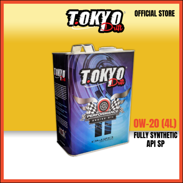 Tokyo Drift 0W20 Engine Oil Fully Synthetic API SP 4L/5L/1L