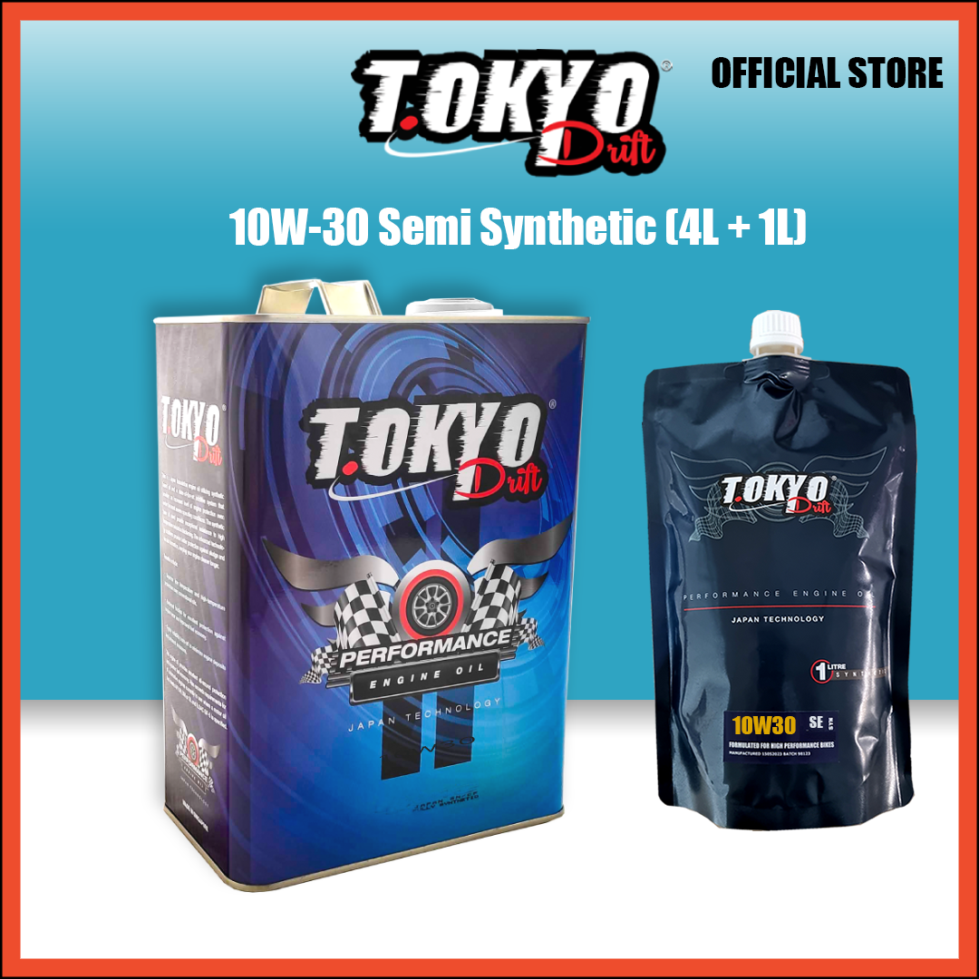 Tokyo Drift 10W30 Engine Oil Semi Synthetic API SP 4L/5L/1L - Image 4