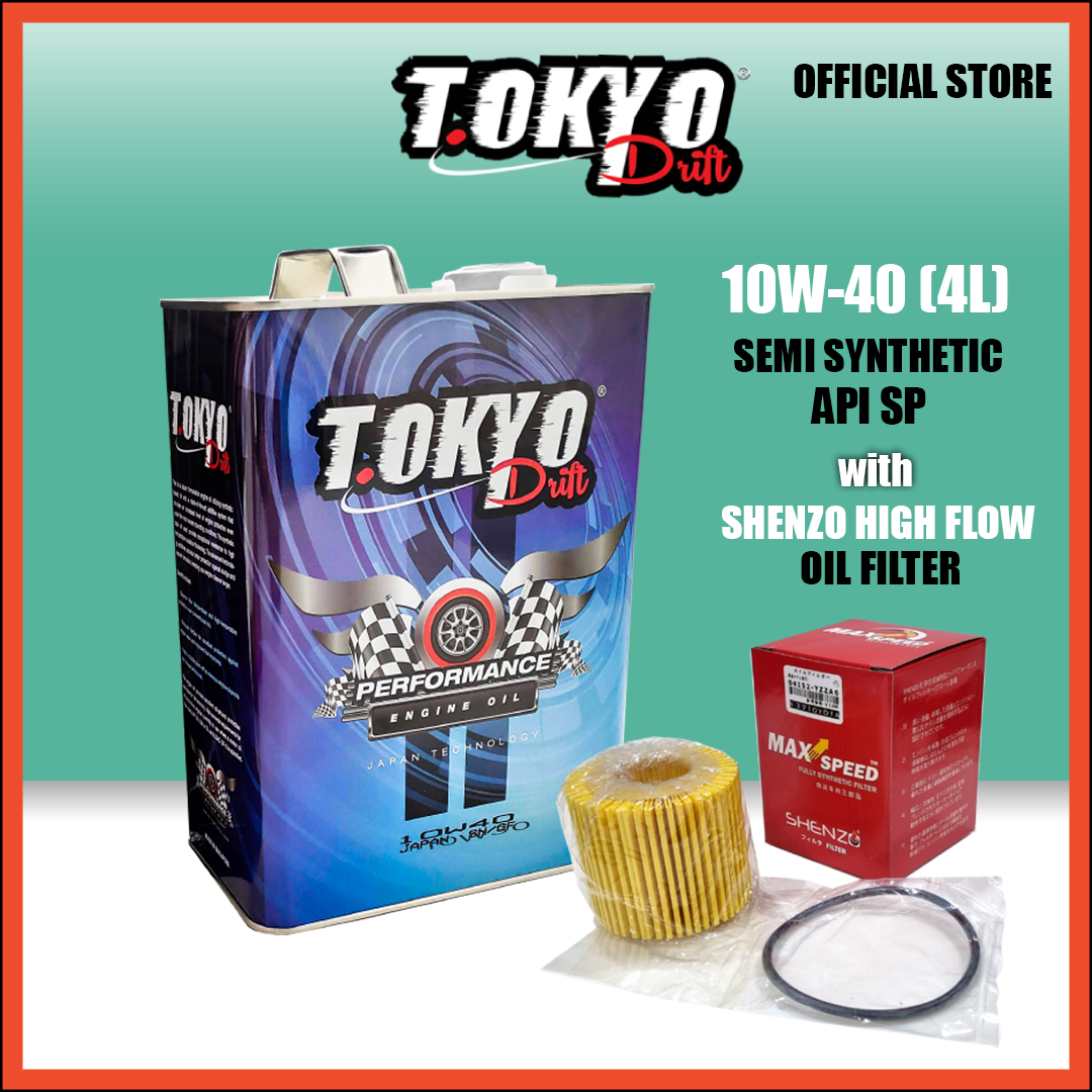 Tokyo Drift 10W40 Engine Oil Semi Synthetic API SP 4L/5L/1L - Image 3