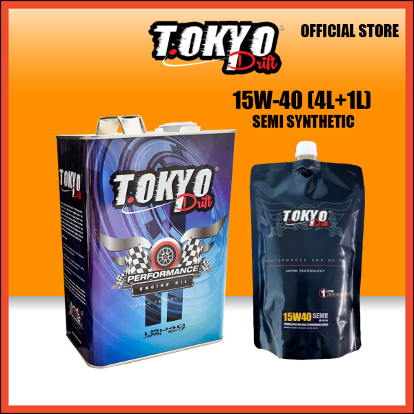 Tokyo Drift 15W40 Engine Oil Semi Synthetic API SP 4L/5L/1L - Image 4