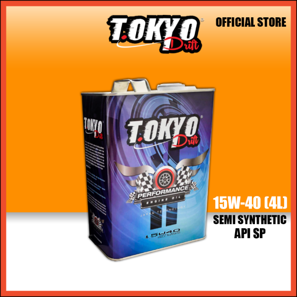 Tokyo Drift 15W40 Engine Oil Semi Synthetic API SP 4L/5L/1L