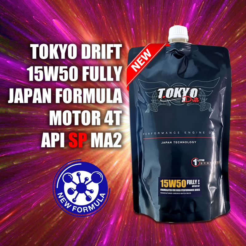 Tokyo 10W40 15W50 Fully Synthetic Motorcycle Engine Oil 1L/3L - Image 2