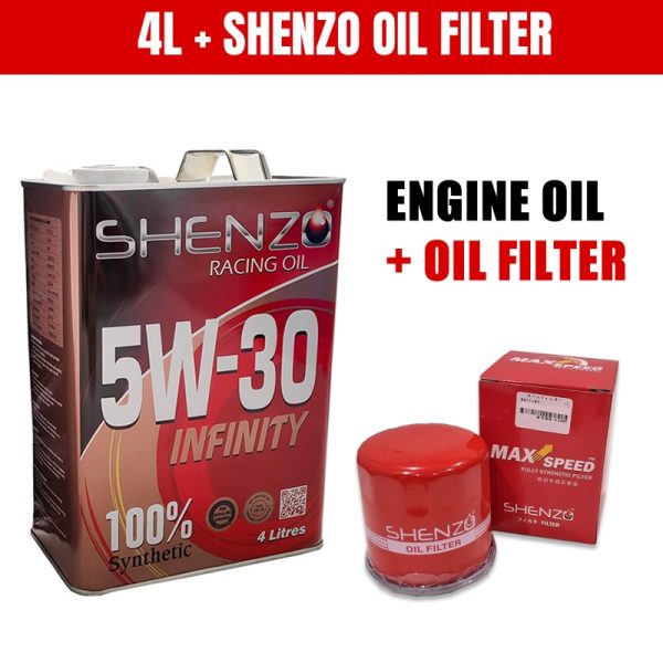Shenzo Racing Oil 5W30 Fully Synthetic Engine Oil Made in Japan 4L - Image 2