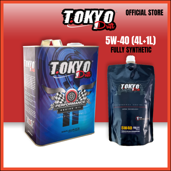 Tokyo Drift 5W40 Engine Oil Fully Synthetic API SP 4L/5L/1L - Image 4