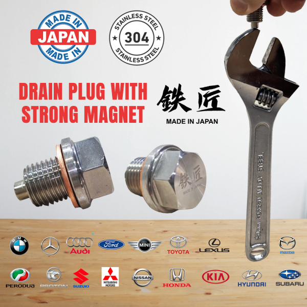 Magnetic Oil Drain Plug Bolt Nut Oil Sump Bolt M14x1.5 / M12x1.25 / M12x1.5 / M16x1.5