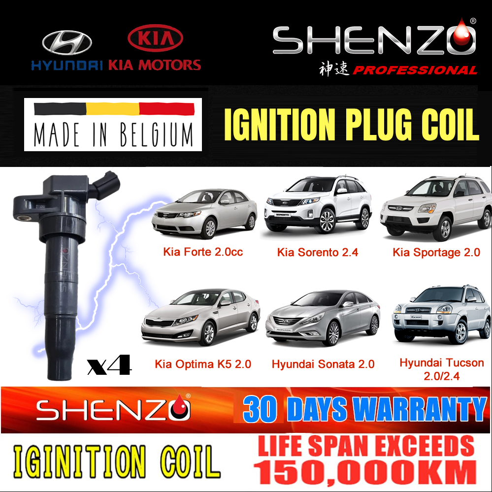 Shenzo Ignition Plug Coil 27300-3F100 for KIA FORTE 2.0 HYUNDAI SONATA SPORTAGE TUCSON KIA OPTIMA K5 - Image 2