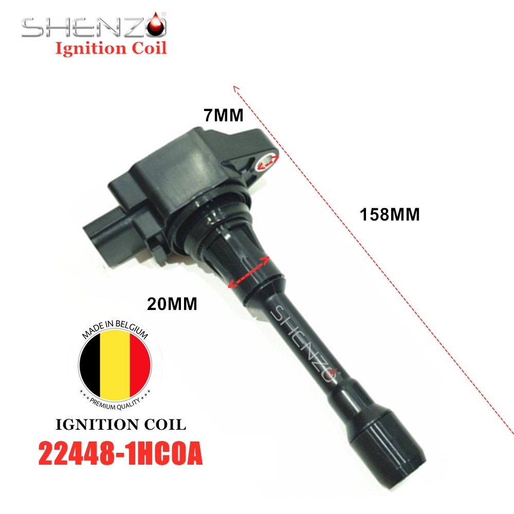 Shenzo Ignition Plug Coil 22448-1HC0A for Nissan Almera N17 NV200 X-Trail T32 2.0 Teana L33 - Image 4